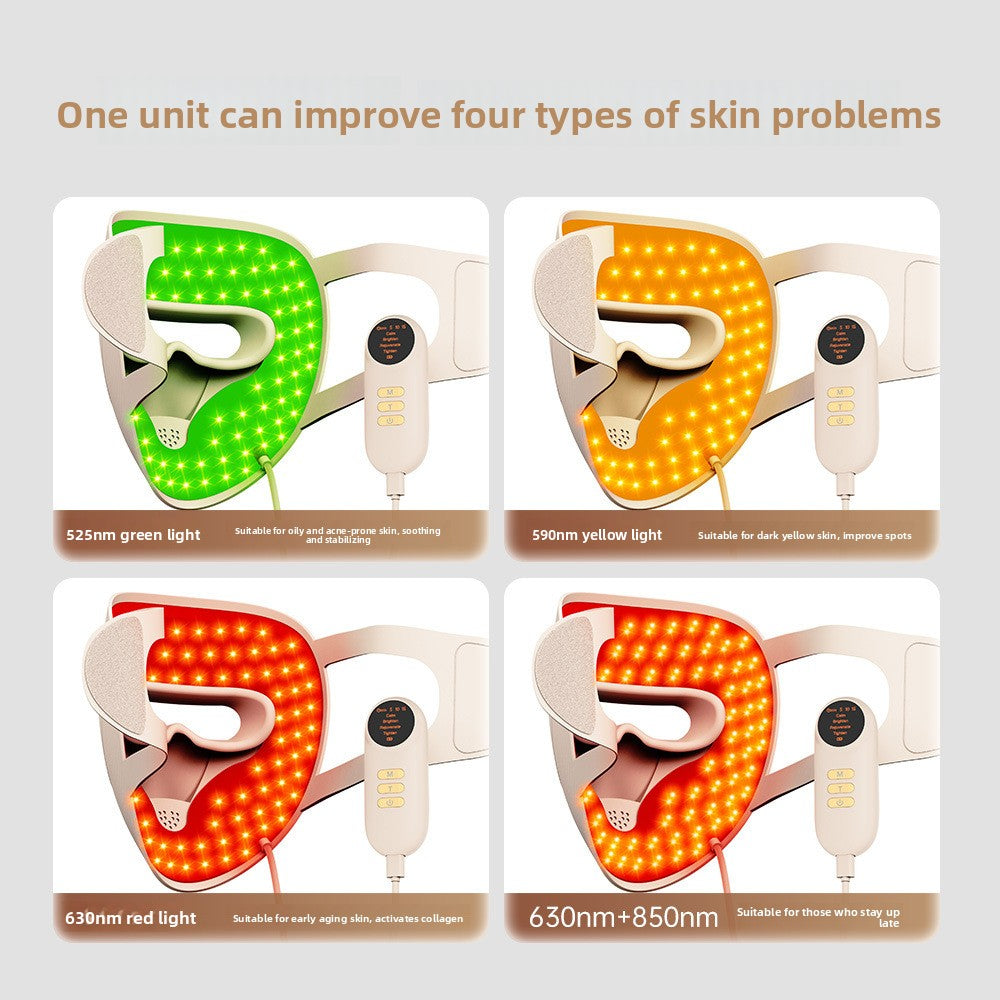 Nelvaria 4-Mode LED Light Therapy Mask
