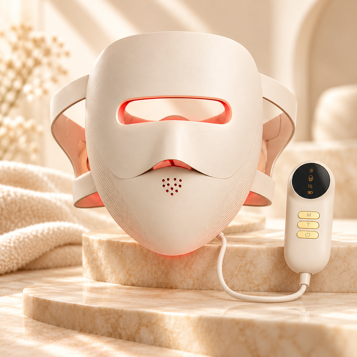 Nelvaria 4-Mode LED Light Therapy Mask